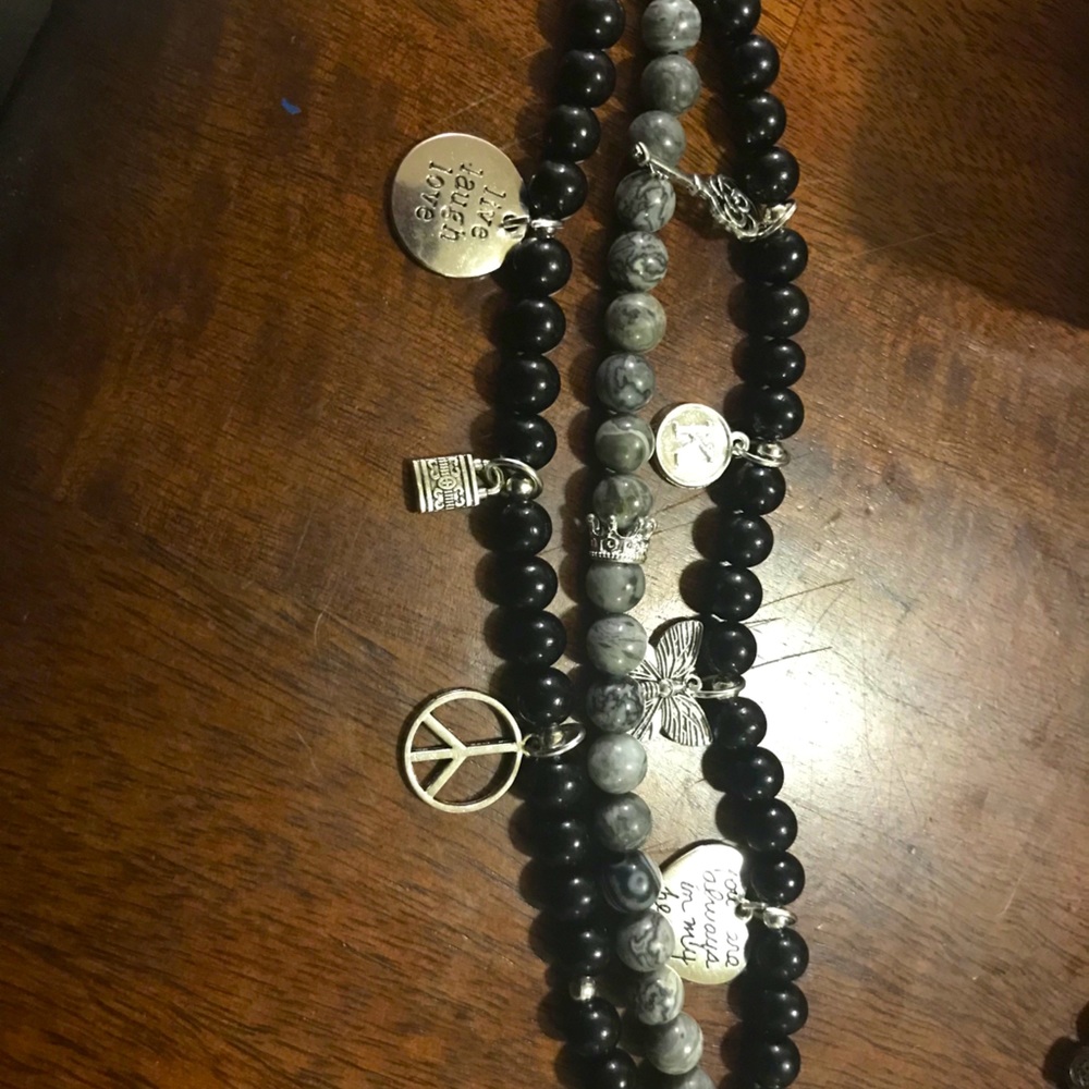 Beaded Apple Watch band